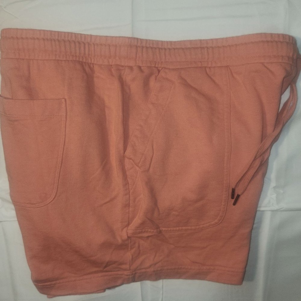 Terra & Sky ladies' cotton shorts, Fushia in size 2XL/ 40" waist